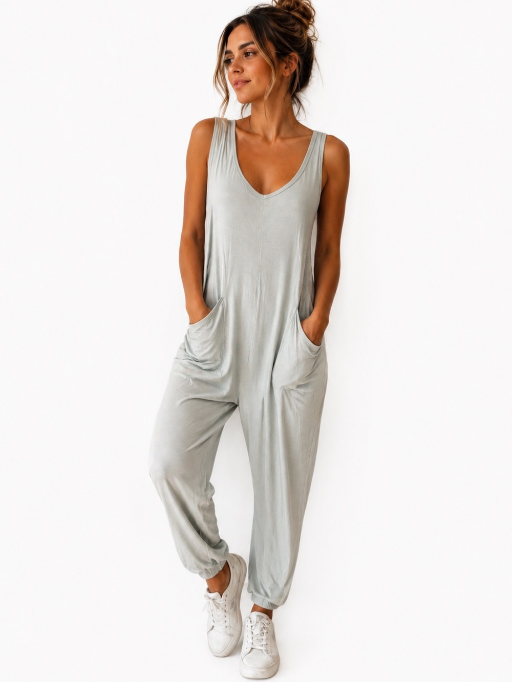 21 Saints Overall Jogger Jumpsuit Women's S Oversized Lounge Jogger Streetwear